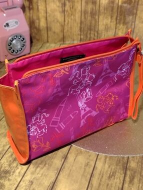 Pink & Orange Cosmetic Pouch Lancome